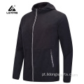 Hoodie de jaqueta esportiva masculina e fina barata